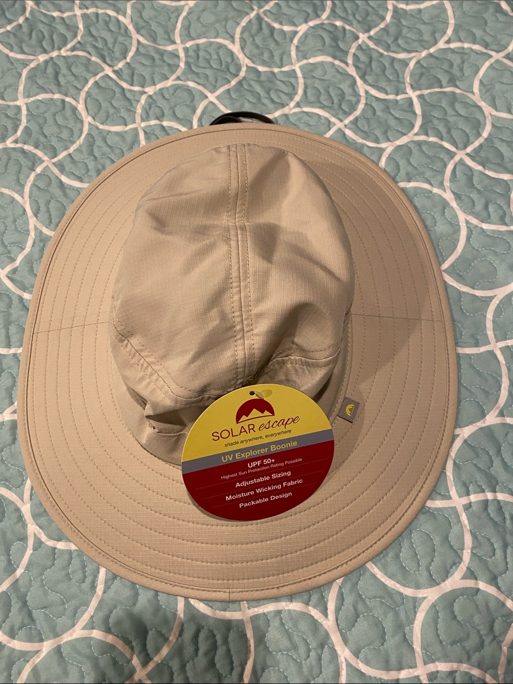 SOLARescape UV Explorer Boonie Hat in Light Khaki unisex